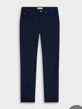 Bugatchi Navy “Preston” Stretch 5-pocket pant/jeans